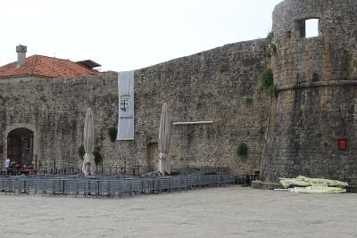 Budva bymurer